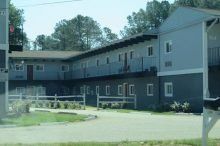 Courtyard Apartments (Varsity Drive) Large, two-story apartment complex with exterior entries