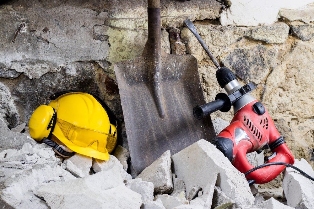 Demolition Worker's Equipment — Northern Demolition and Civils in Garbutt, QLD