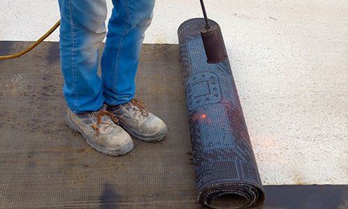 Part of Bitumen Roofing Felt — Commercial Contractors in Salem, OR Part of Bitumen Roofing Felt — Commercial Contractors in Salem, OR