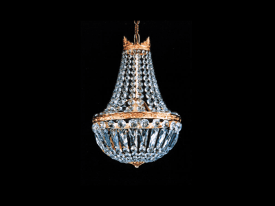 lampadario in cristallo da sala