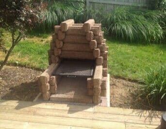 Outdoor Fireplace - Link Log Fireplaces in Pittsburg,PA