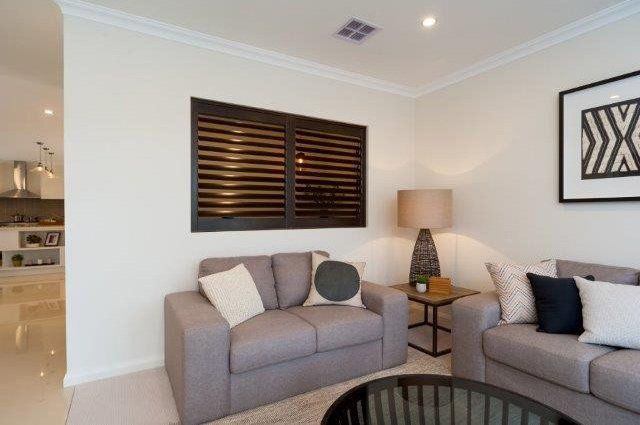 Living Room Shutter — Drysdale, VIC — Instyle Blinds