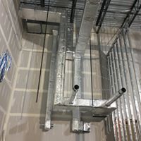 Duct Crews Install — Annapolis, MD — R E Robertson Plumbing & Heating