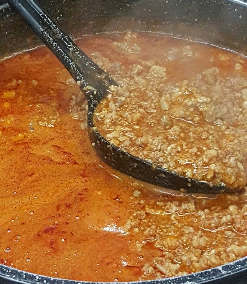 Bolognese meat sauce