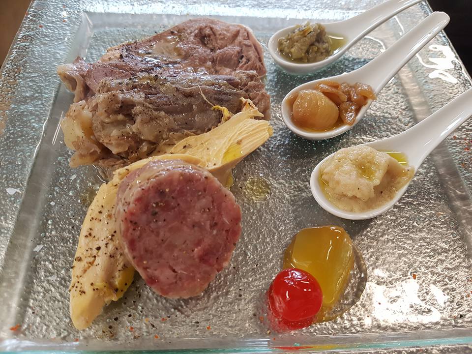 Zampone con verdure