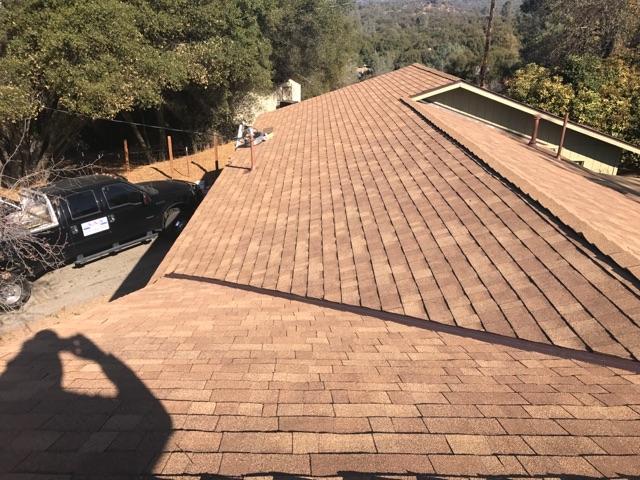 Roofing Installation — New Brown Roof in Fresno, CA