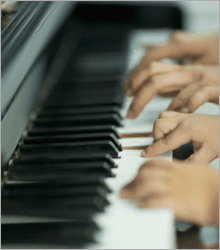 piano keys