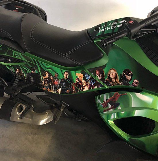 Justice League Design Trike  — Motorbike Repairs in Lismore, NSW