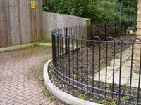 Iron railings