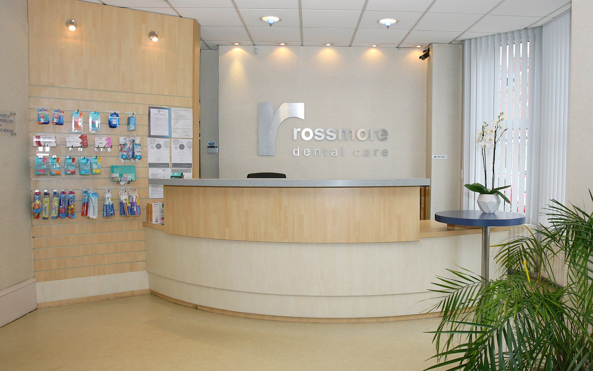 reception area