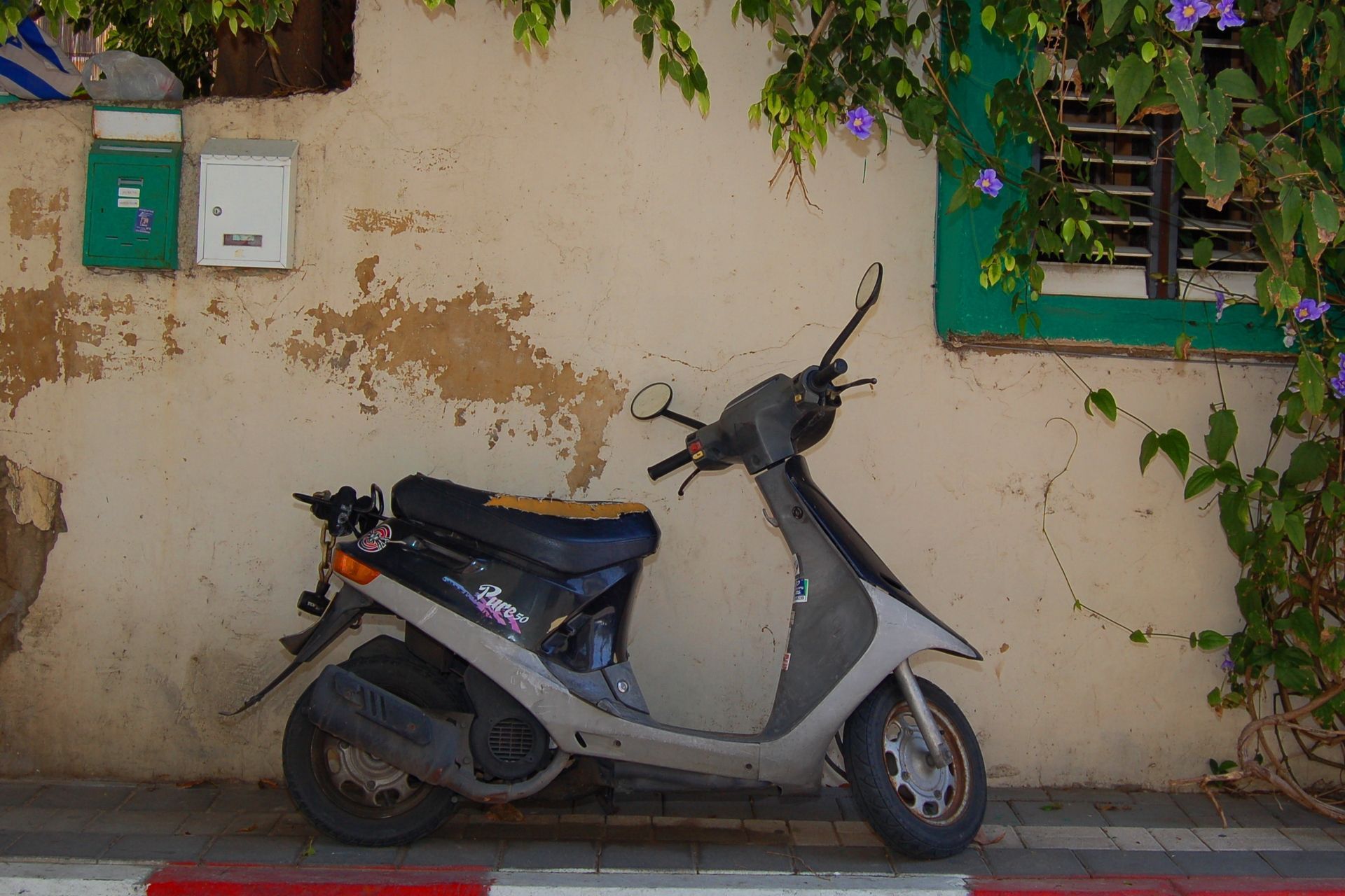 רחובות תל אביב - קטנוע