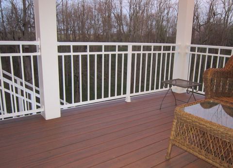Handcrafted railing installed in Cleves, OH