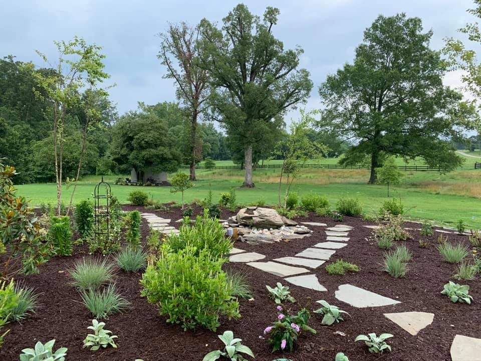 Nice Open Field With Landscaped Area — Virginia Beach, VA — Gentle Rain
