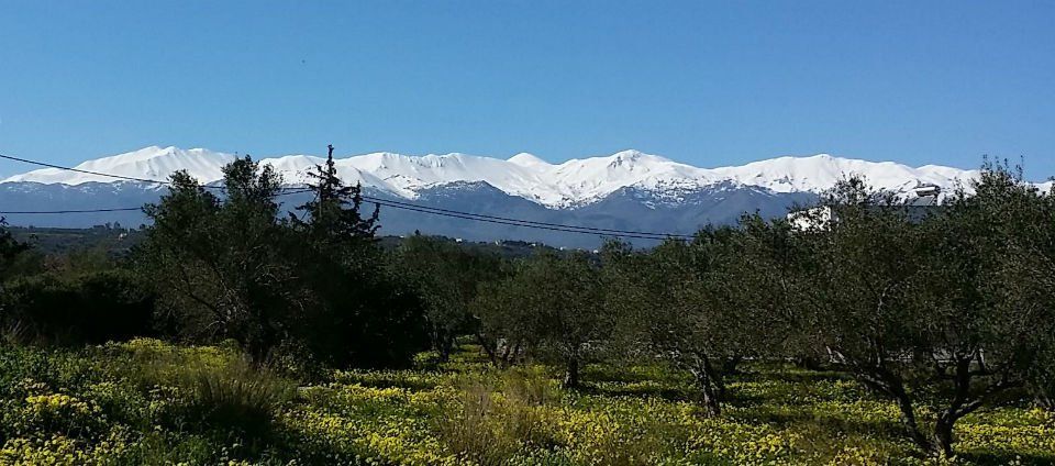 How about this view? You will see this  from each of our villas in Crete
