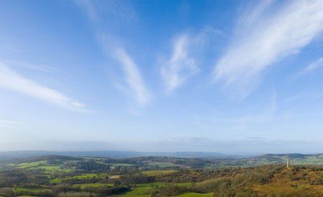 Clear blue sky