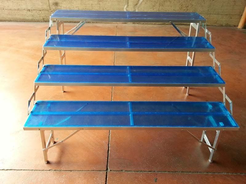 set di tavoli pieghievoli