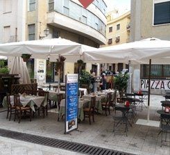 Ombrelloni per ristorante