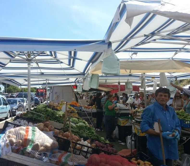 Ombrellone da mercato