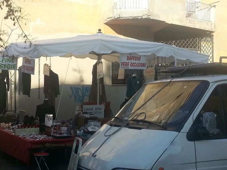 Ombrelloni da mercato copertura Cisa