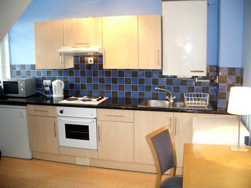 furnished kitchen