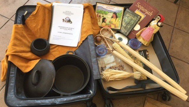Traveling Trunks with Cherokee and Muscogee