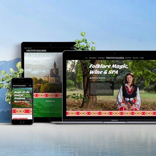 Discover Bulgaria - Responsive website by Petkoff.Design