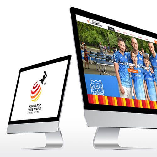 Future For Table Tennis Foundation - Responsive website by Petkoff.Design