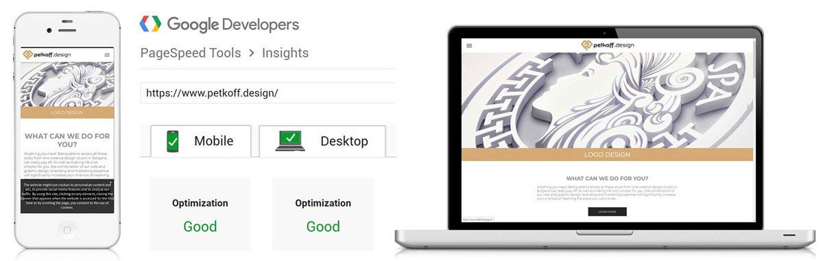 Petkoff.Design - really fast website!