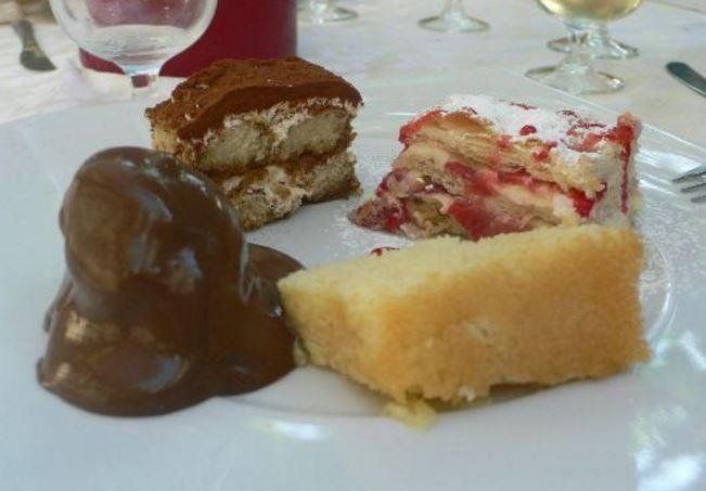 pasticcini e cioccolato