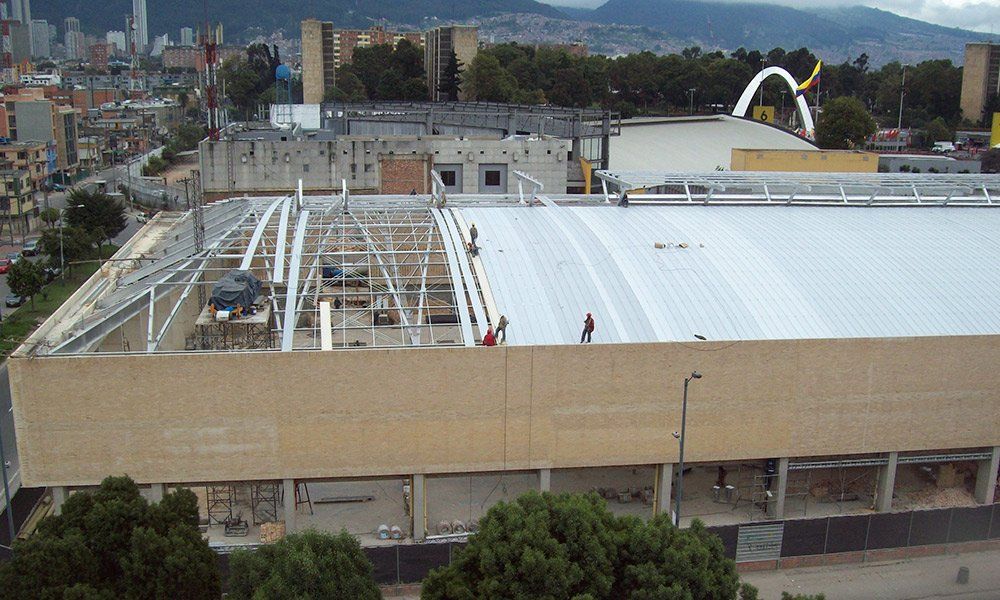 cubiertas estructuras metálicas