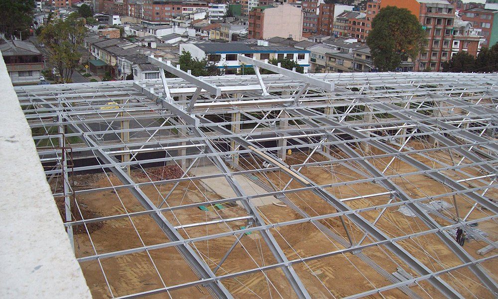cubiertas estructuras metálicas