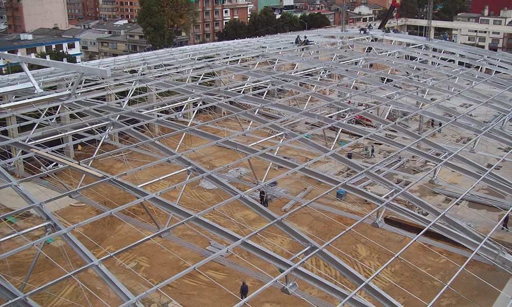 cubiertas estructuras metálicas