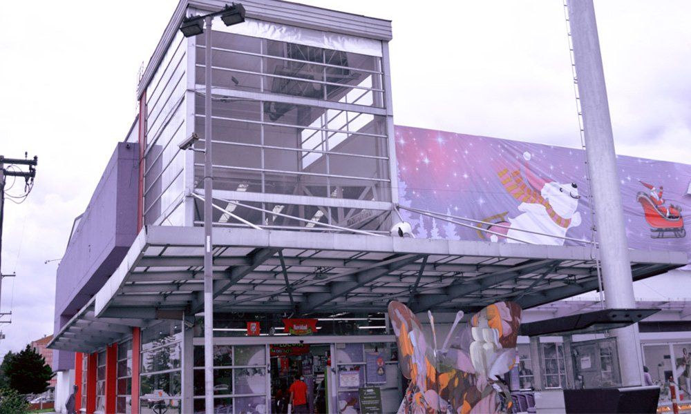 Grandes superficie estructuras metálicas 