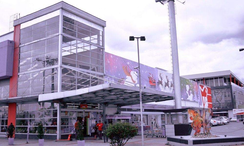 Grandes superficie estructuras metálicas 