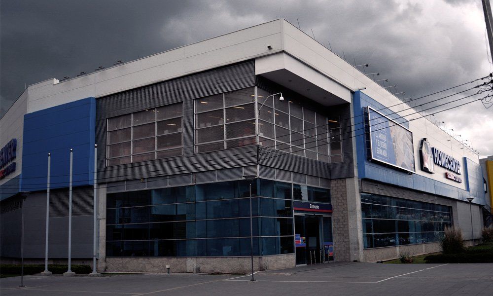 Grandes superficie estructuras metálicas 