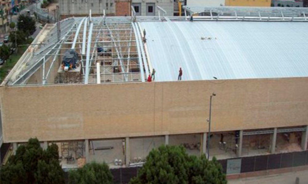 cubiertas estructuras metálicas
