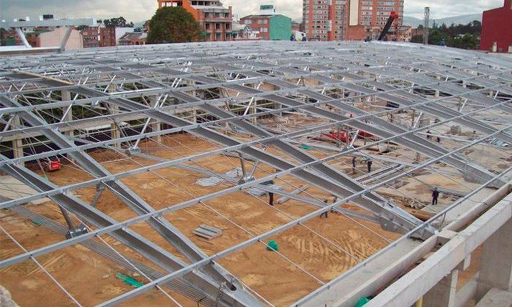 cubiertas estructuras metálicas