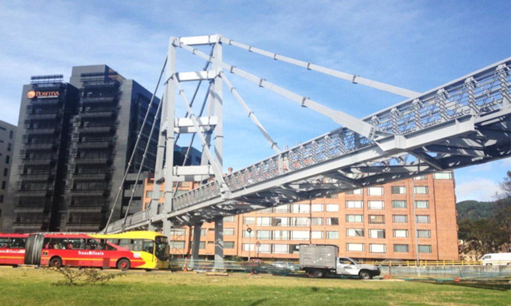 Puente estructuras metálicas