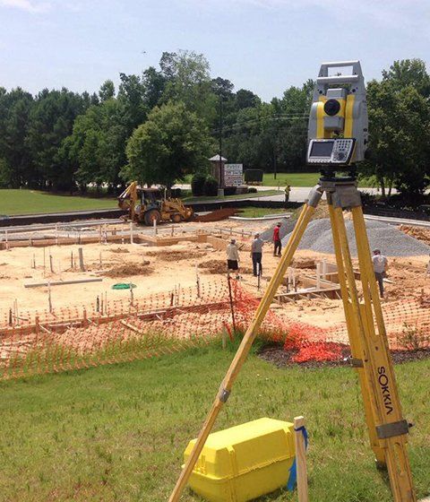 Construction Site | Aiken, SC | Tripp Land Surveying, Inc. Construction Site | Aiken, SC | Tripp Land Surveying, Inc.