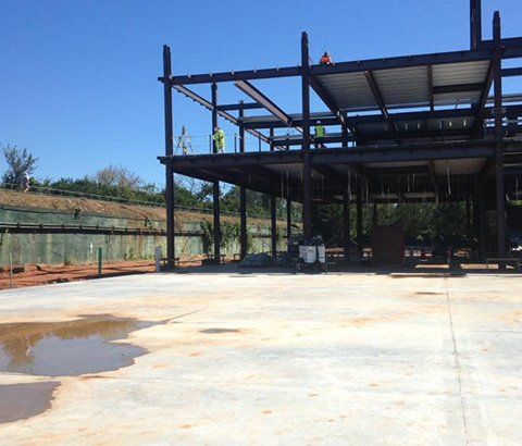 Building Under Construction | Aiken, SC | Tripp Land Surveying, Inc. Building Under Construction | Aiken, SC | Tripp Land Surveying, Inc.
