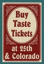 Buy Taste Tickets - Miscellaneous Sign in Colorado Springs, CO