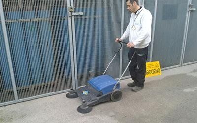 pulizia macchine industriali