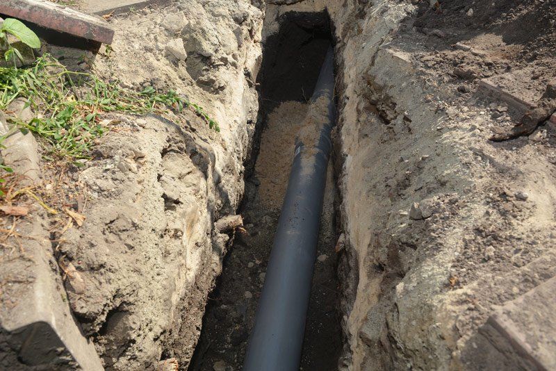 Underground Pipe — Hopewell, PA — Mark A. Redinger Plumbing and Heating Inc. Underground Pipe — Hopewell, PA — Mark A. Redinger Plumbing and Heating Inc.
