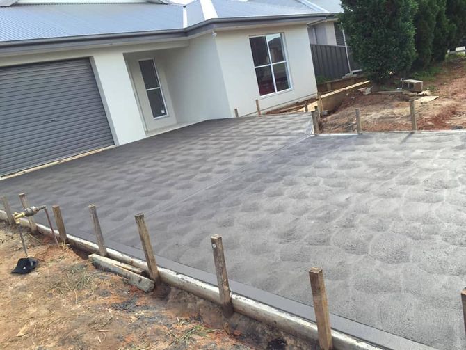 Concrete Driveway — Concreting in Tanilba Bay, NSW