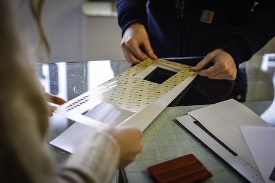Lavorazione tastiera a membrana