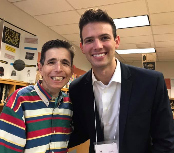 With my friend and role model Jacob Rudolph.
