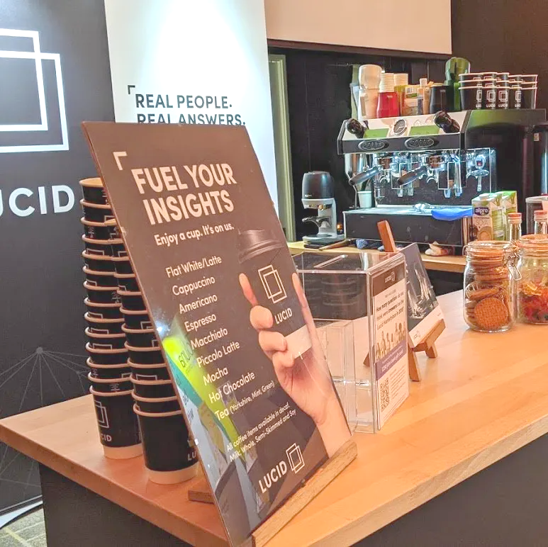 Branded menu with your logo