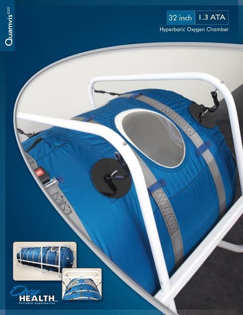 a hyperbaric chamber