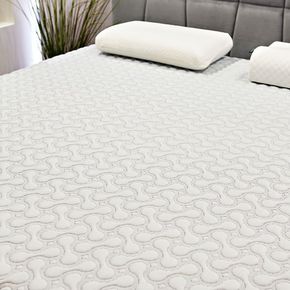 White Mattress on Double Bed — Costa Mesa, CA — Newport Bedding White Mattress on Double Bed — Costa Mesa, CA — Newport Bedding