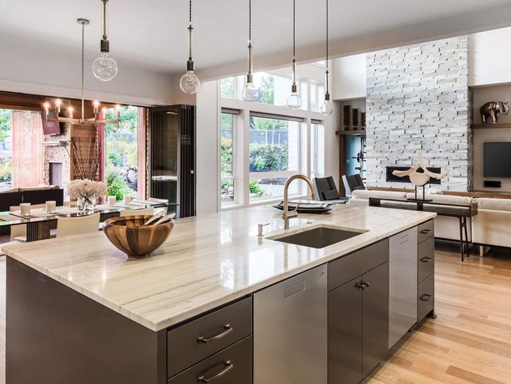 Newly Renovated Kitchen — North Texas — DGranite